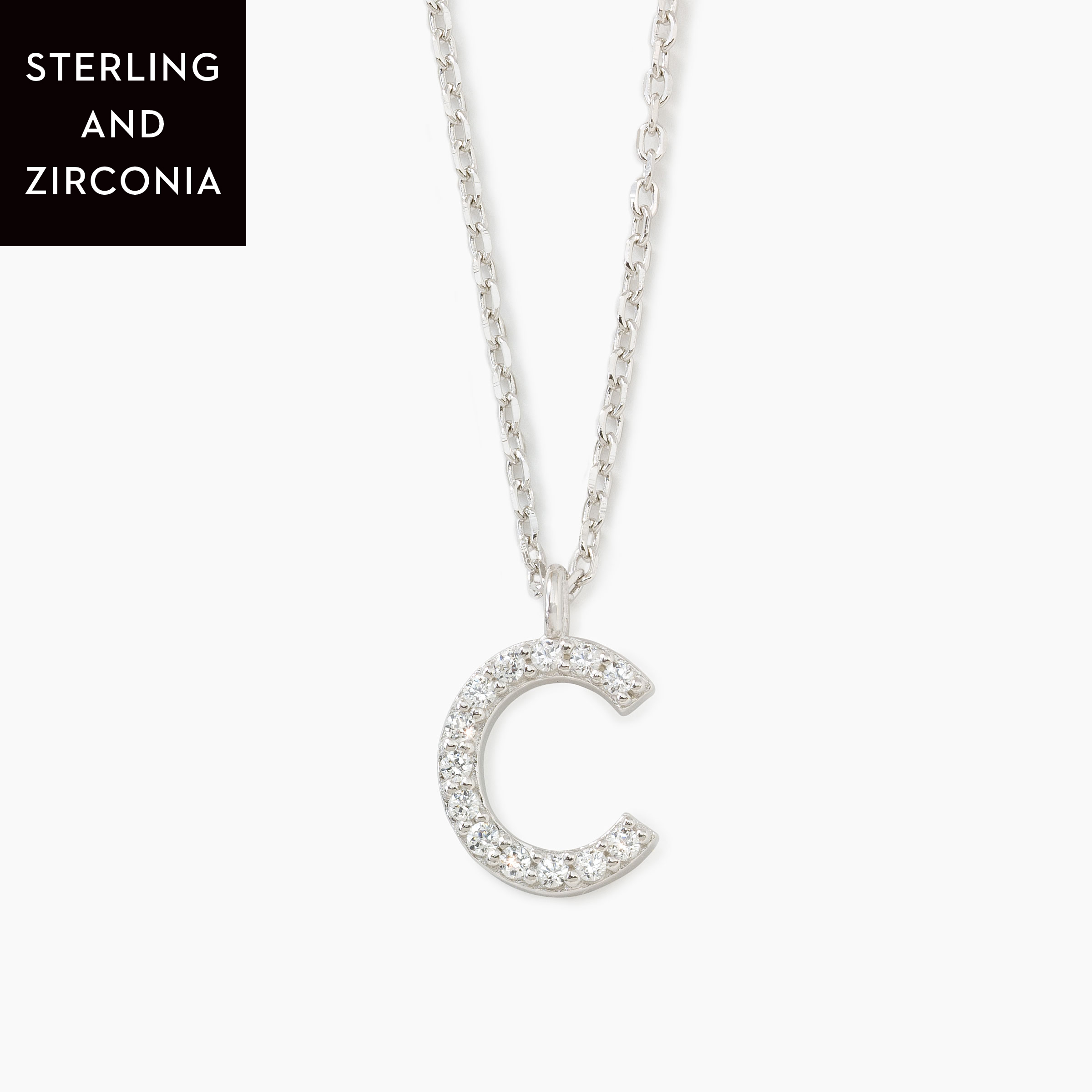 Touchstone crystal initial necklace outlet