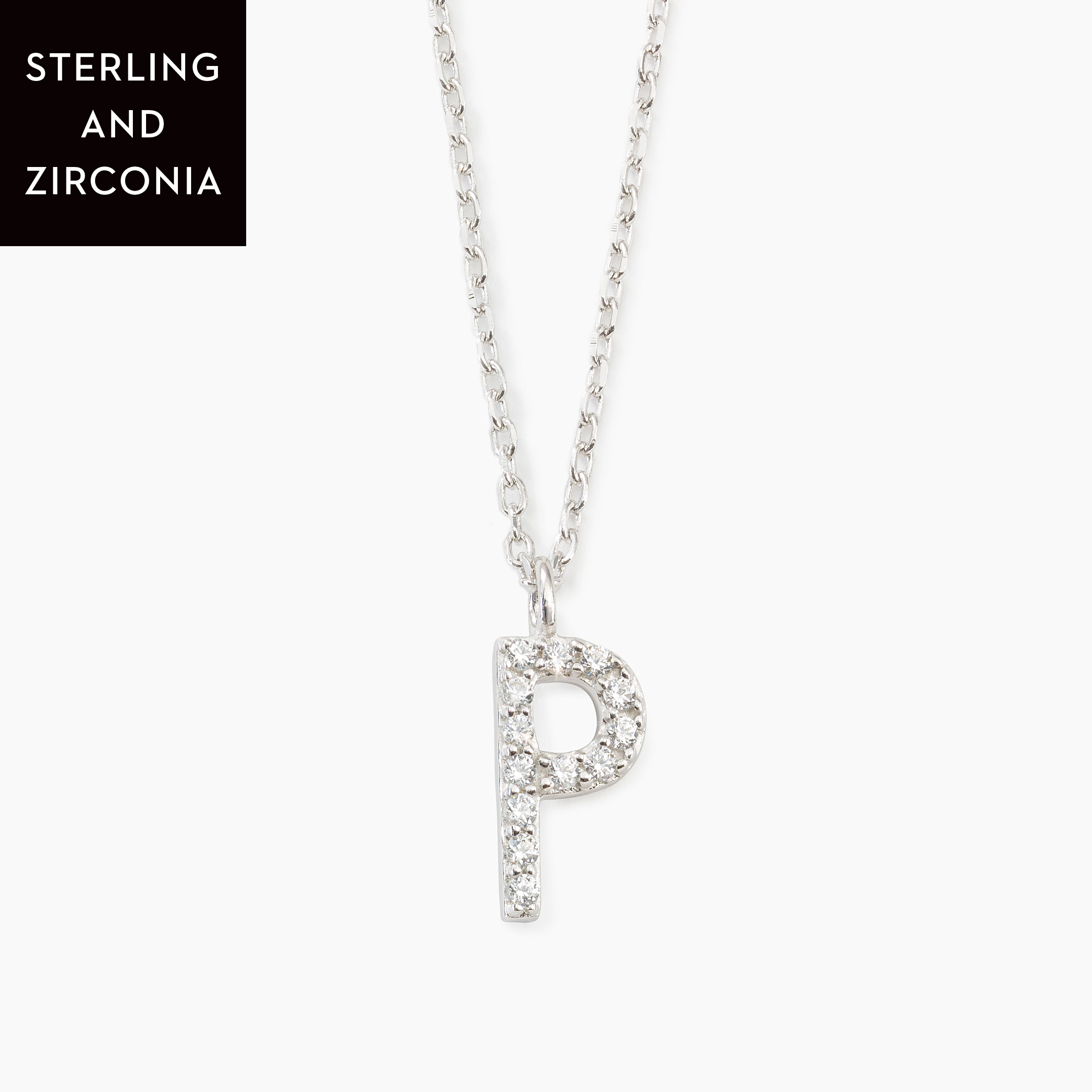 Touchstone crystal initial necklace outlet