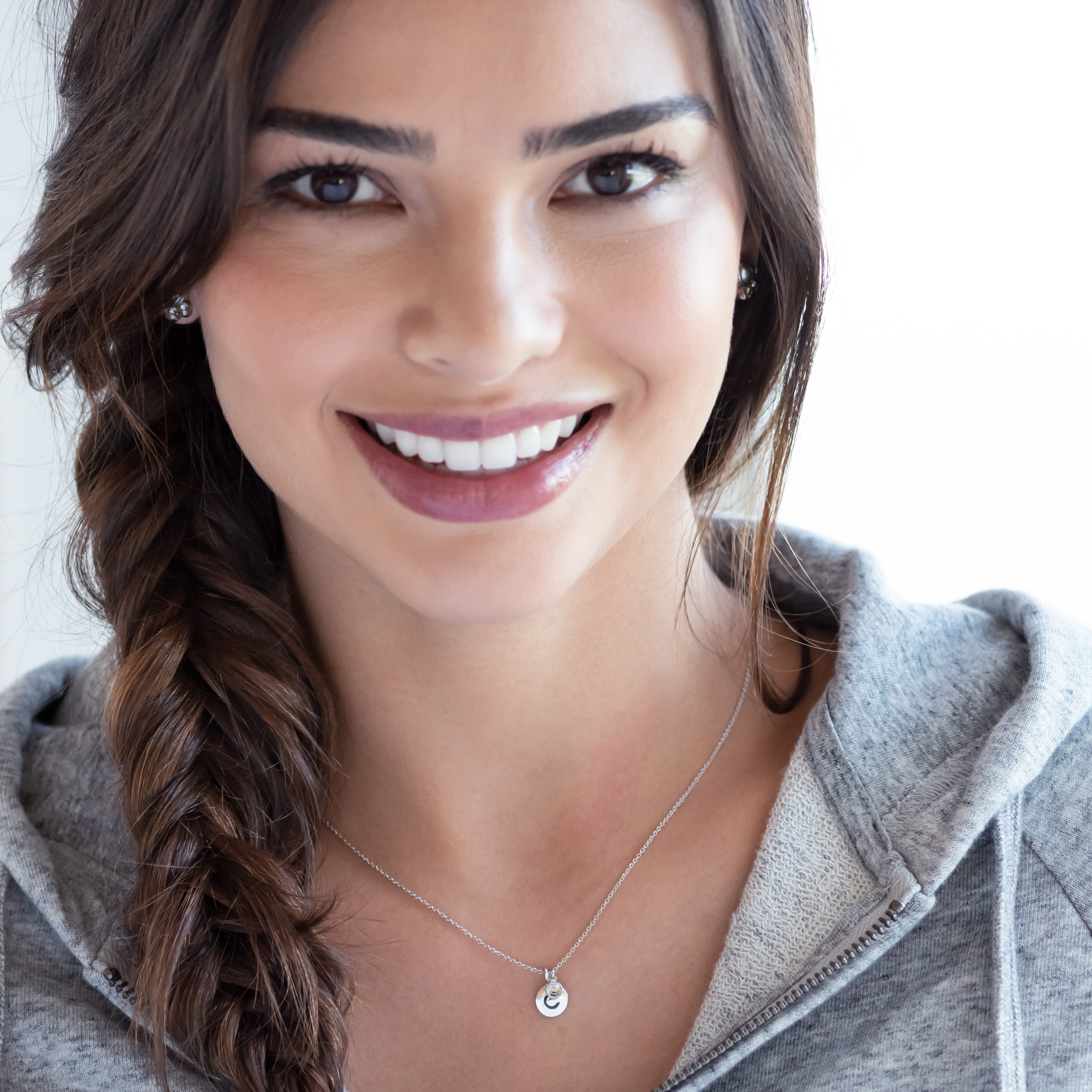 Touchstone crystal best sale initial necklace
