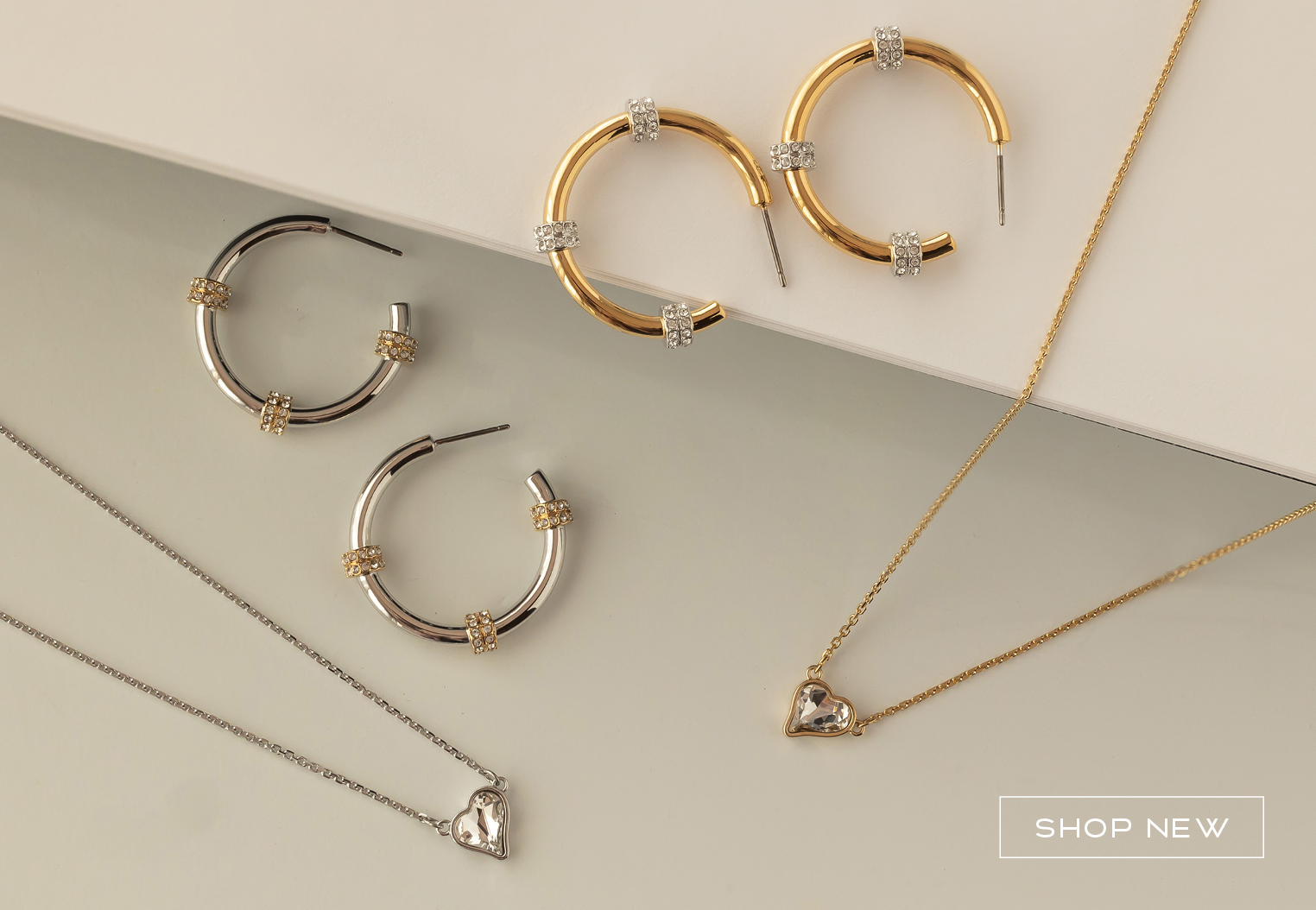 Just dropped Lil Love Heart Necklaces and Mixed Feelings earrings